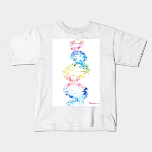 Colorful DNA Kids T-Shirt